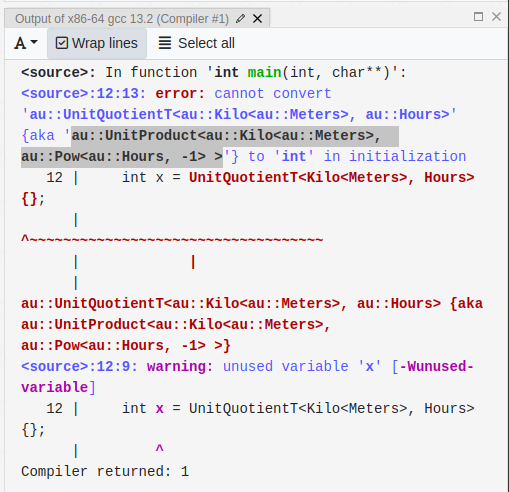 Compiler error providing info for fwd decls